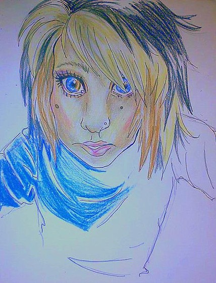 2011: Sloppy Self portrait